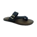 VALENTINO JOY-02A GT BLACK MEN'S LETHER CHAPPAL