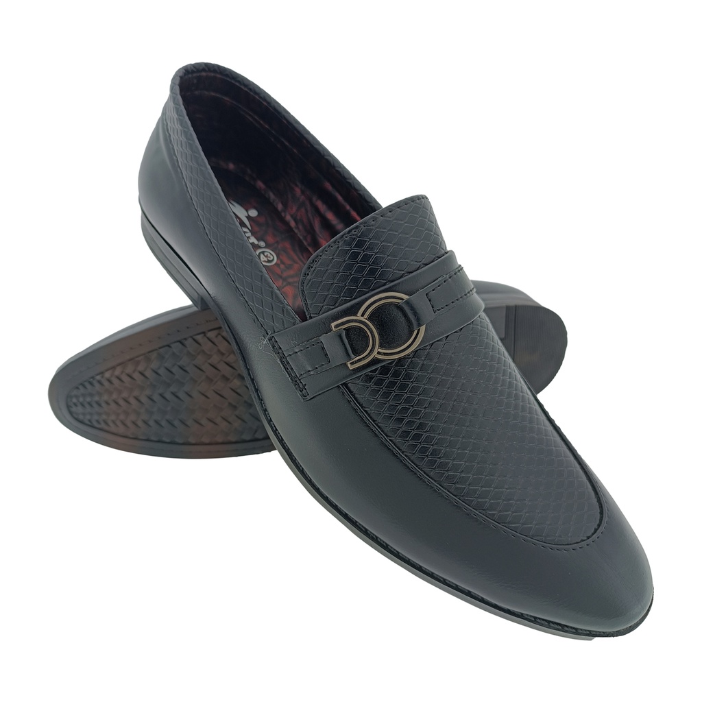 TRYIT 2321 BLACK MEN'S LOAFER