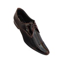 MEN'S MIRROR SHINE FORMAL SHOE BROWN