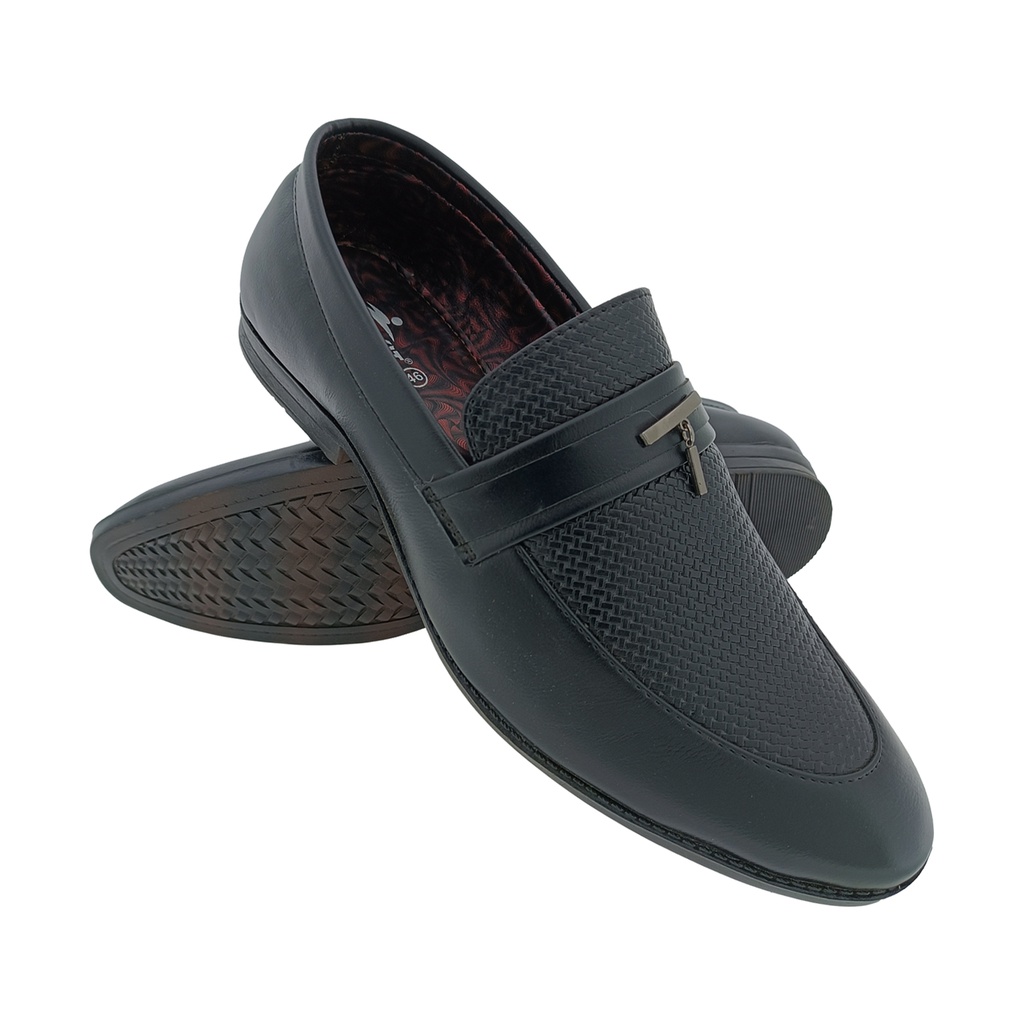 TRYIT 2322 BLACK MEN'S LOAFER