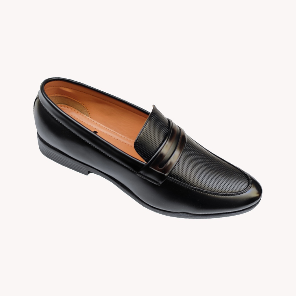 TRYIT 3617 BLACK MEN'S LOAFER