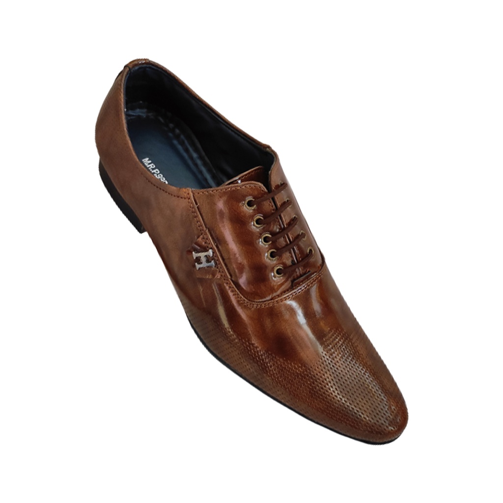 MEN'S MIRROR SHINE FORMAL SHOE BROWN