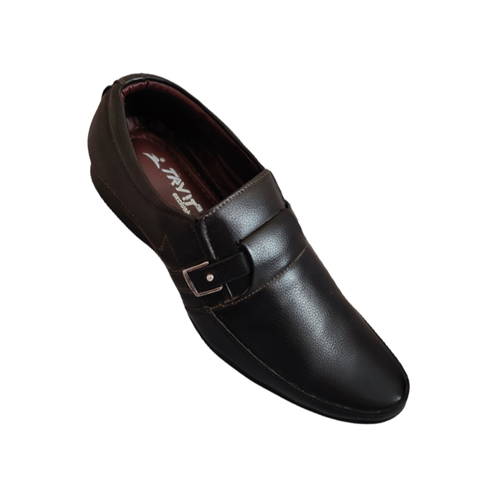 TRY IT 853 MEN'S FORMAL SHOE BROWN