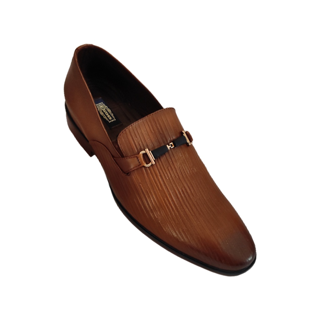 EGOSS EP-24 MEN'S LEATHER FORMAL SHOE TAN