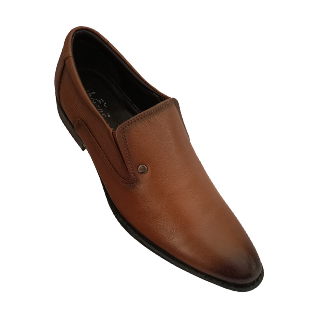 SHOEZAR 1464 MEN'S LEATHER FORMAL SHOE TAN