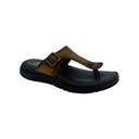 AVETOS AV-127 BROWN MEN'S LETHER CHAPPAL