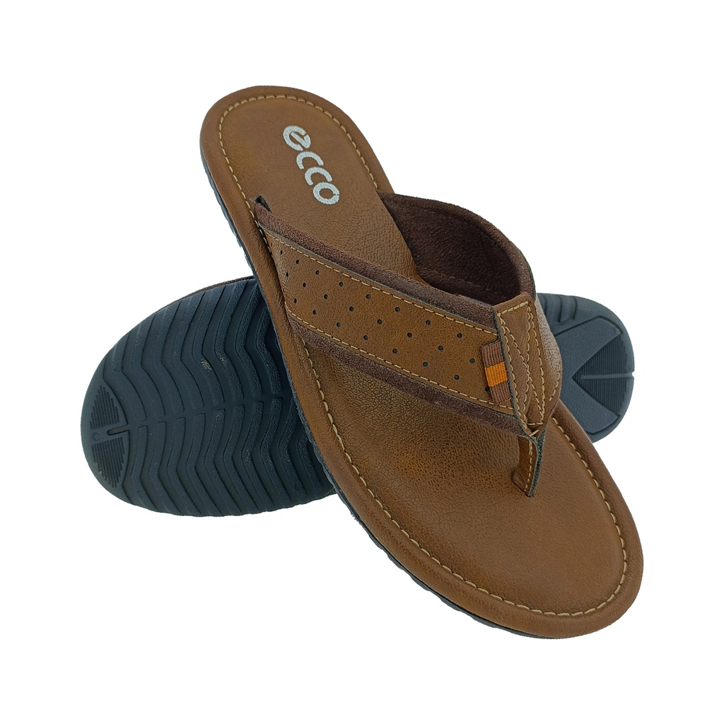 ECCO/COMFORT SPY 04 BROWN MEN'S CHAPPAL