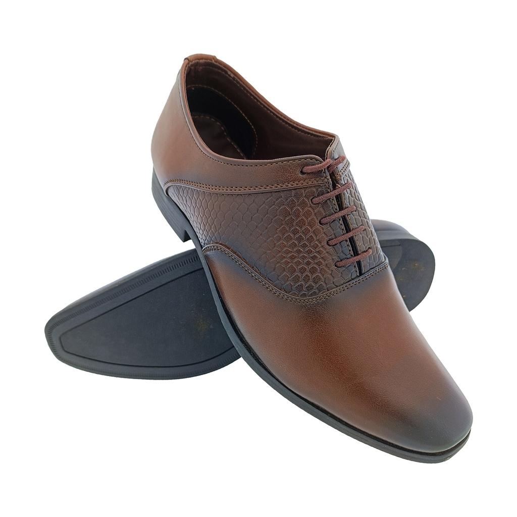 SHOOEZ 3301 BROWN MEN'S FORMAL SHOE