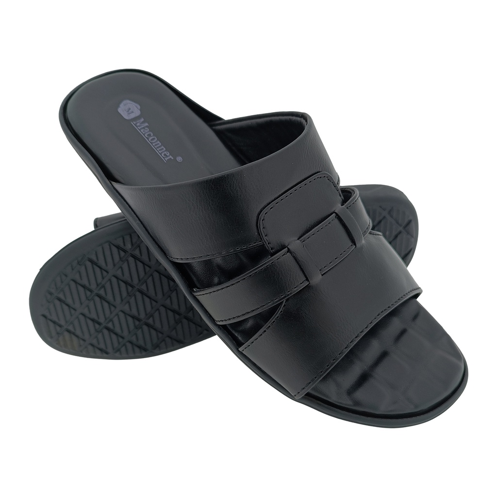 MACONNER 7037 BLACK MEN'S CHAPPAL