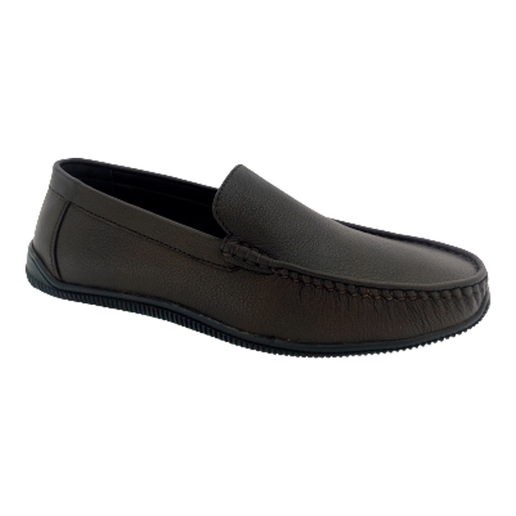 MACONNER T-02 BROWN MEN'S LETHER LOAFER