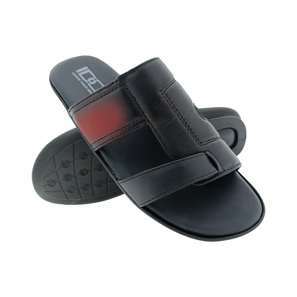 IDDI 174 BLACK  MEN'S CASUAL CHAPPAL