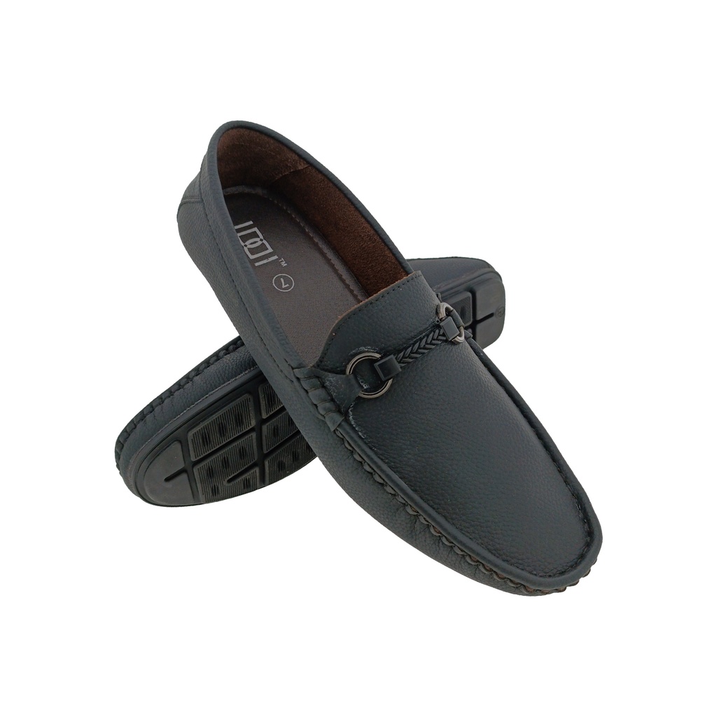 IDDI MLD-11 BLACK MENS BOADER LOAFER