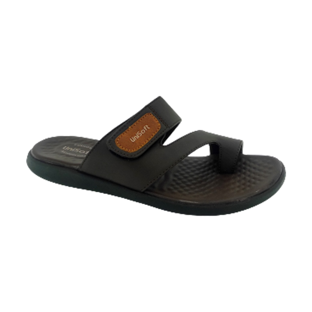 UNISOFT 527-103 BROWN MEN'S CHAPPAL