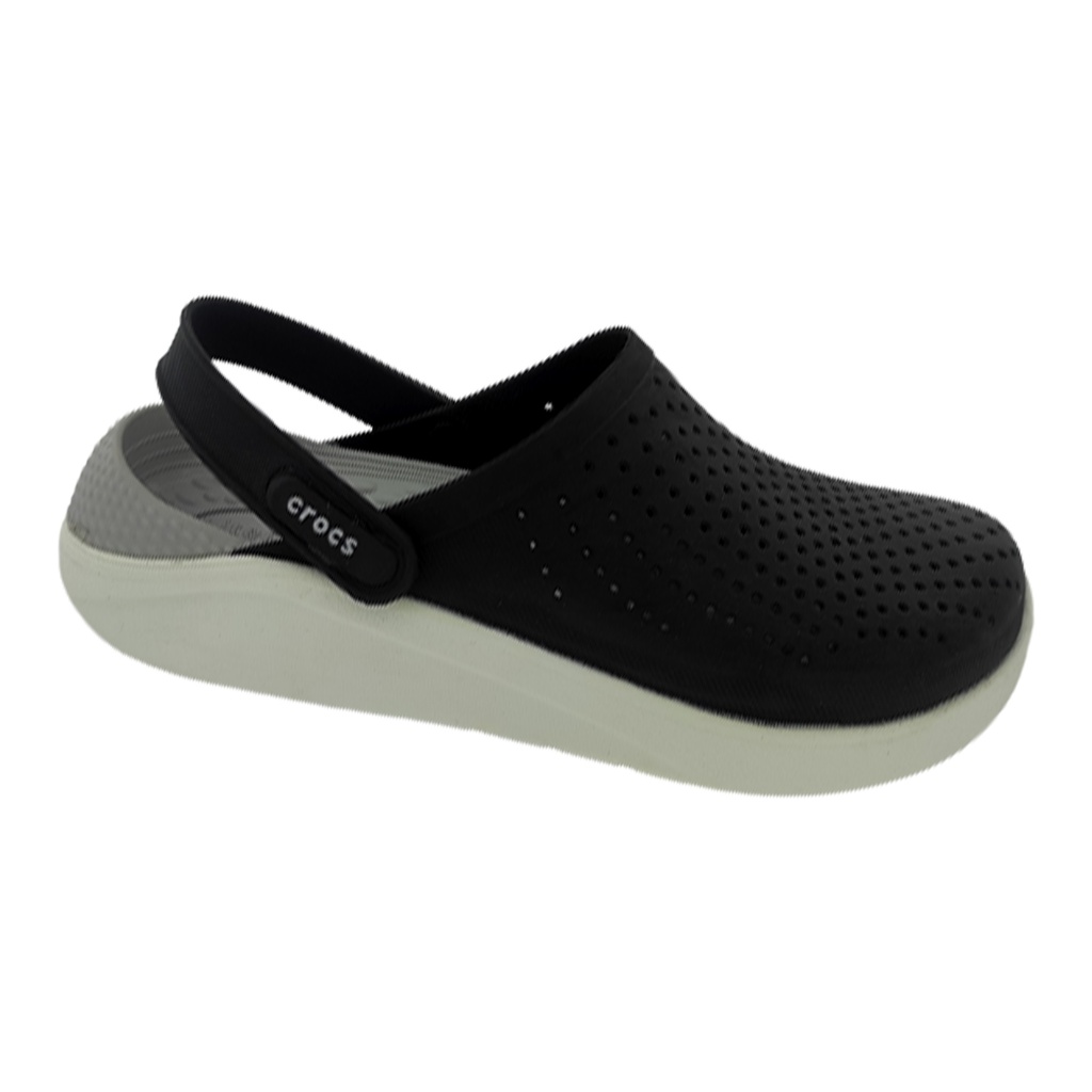 MEN'S SANDAL CROCS STYLE BLACK/WHITE