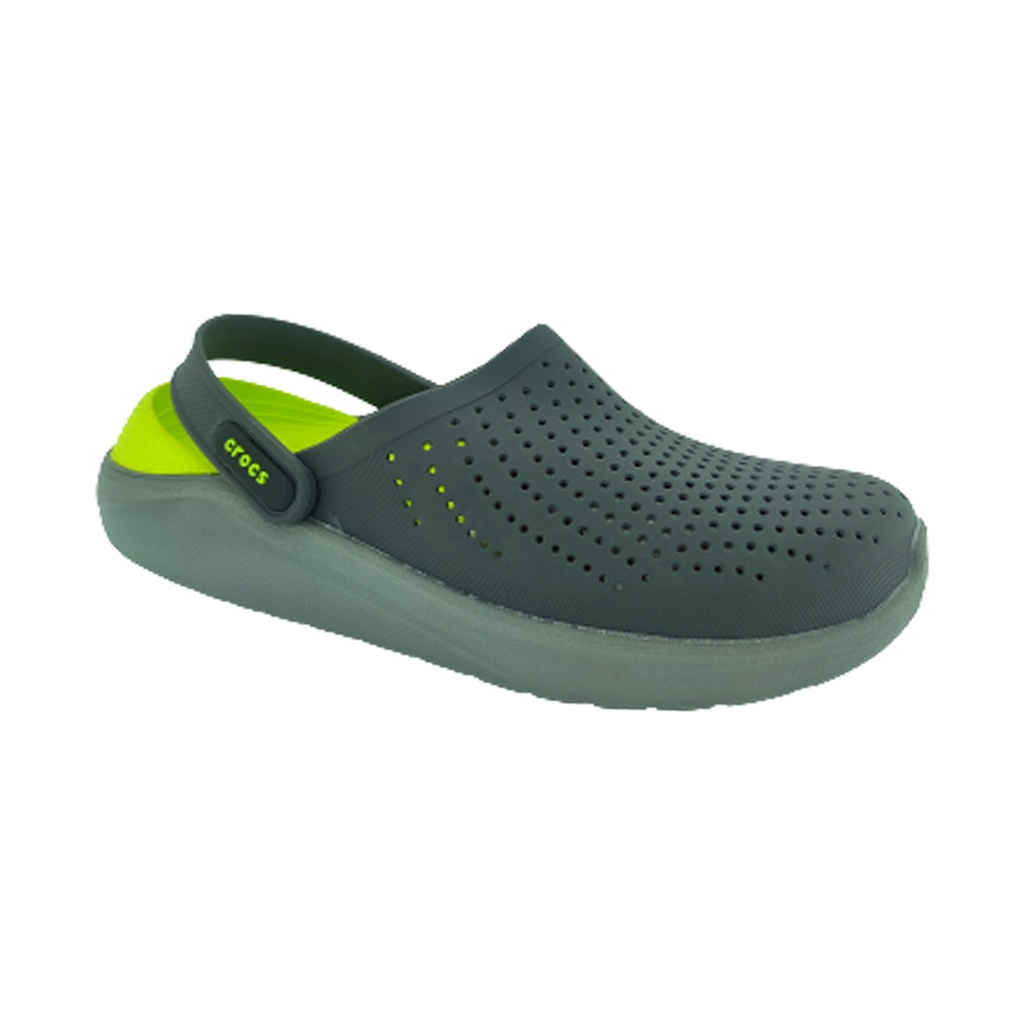 MEN'S SANDAL CROCS STYLE GREY/GREEN