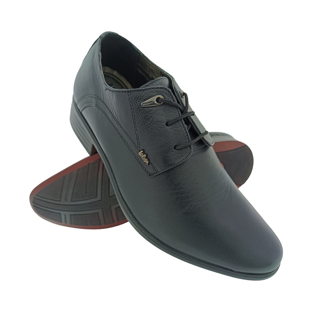 LEE COOPER LC2035 BLACK MEN'S FORMAL LACEUP SHOE