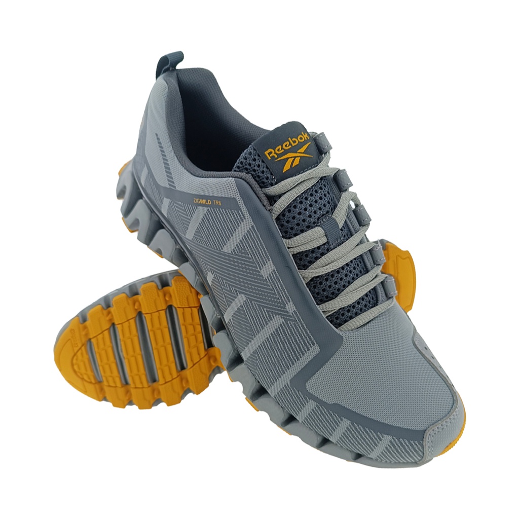 REEBOK GX9429 GREY/YELLOW MEN'S SPORTS SHOE