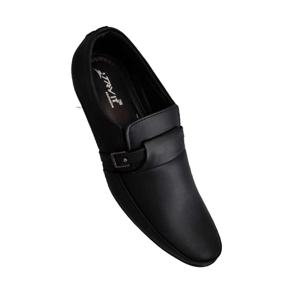 TRY IT MEN'S FORMAL SHOE BLACK