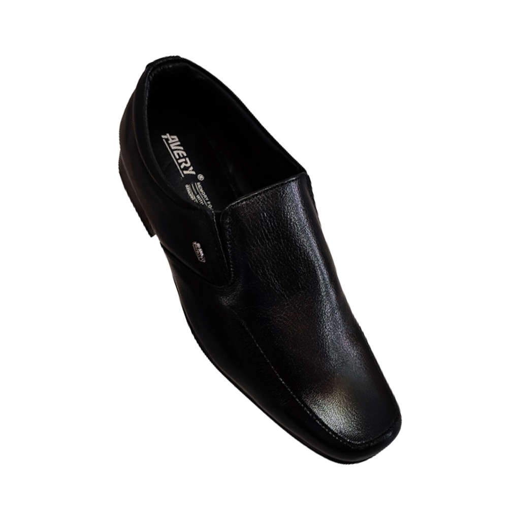 AVERY MEN'S LETHER SHOES BLACK