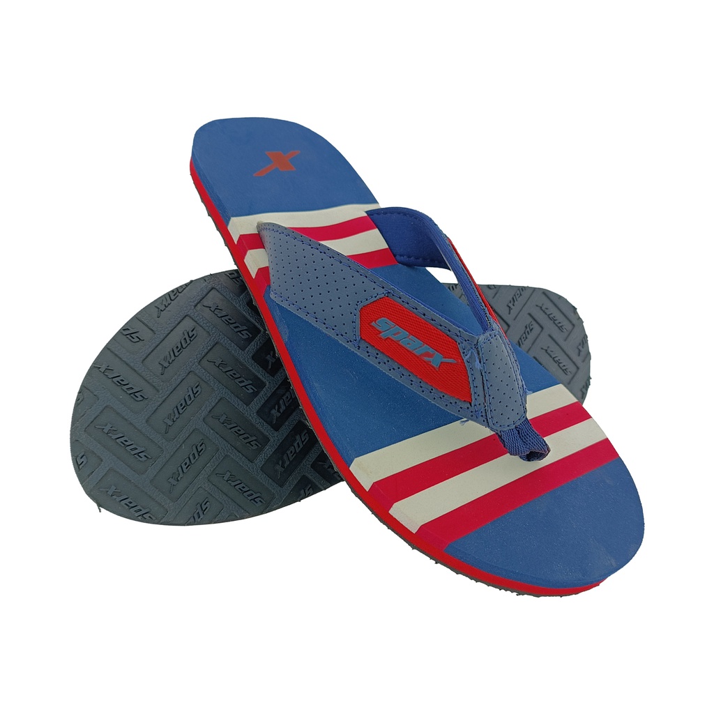 SPARX SFG-66 BLUE/RED MEN'S SLIPPER