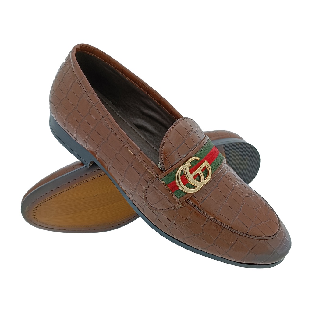 GUCCI GG-9 TAN MEN'S LOAFER