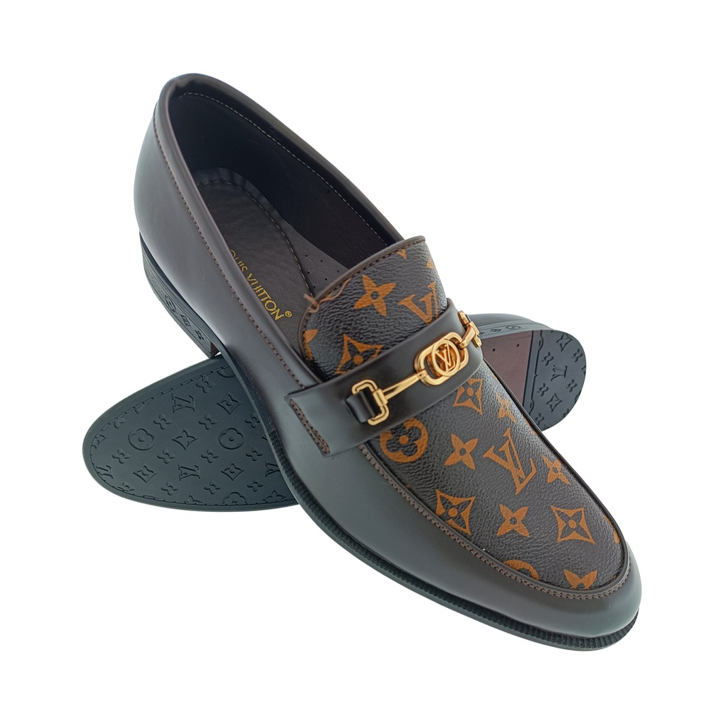 LOUIS VUITTON LV-74 BROWN MEN'S LOAFER