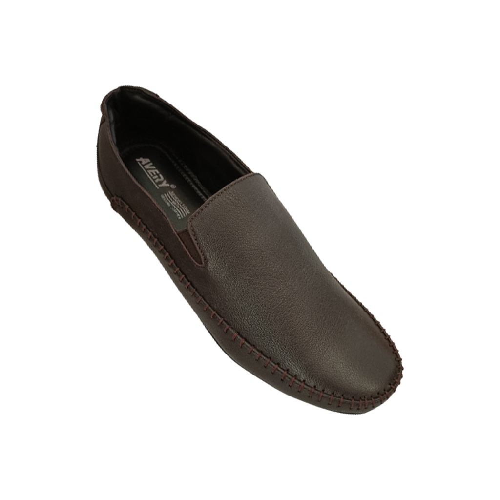 AVERY MEN'S CASUAL SLIP ON SHOE BROWN