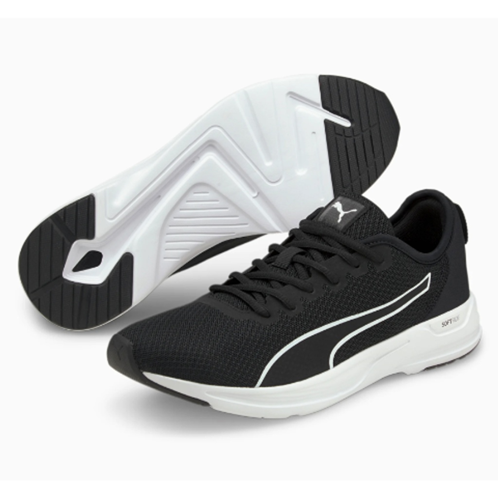 PUMA 19551501 BLACK/WHITE MEN'S SPORT SHOE