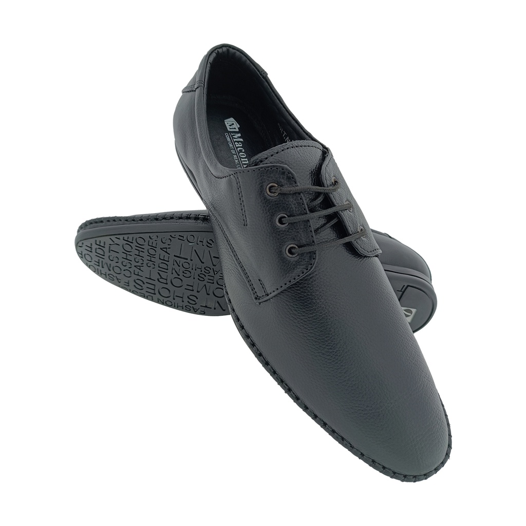 MACONNER LG-04 BLACK MEN'S FORMAL SHOE