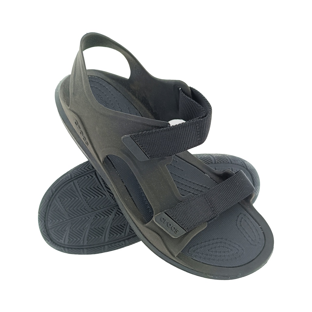 CROCS SWIFTWATER EXPEDITION BLACK MEN'S SPORT SANDAL