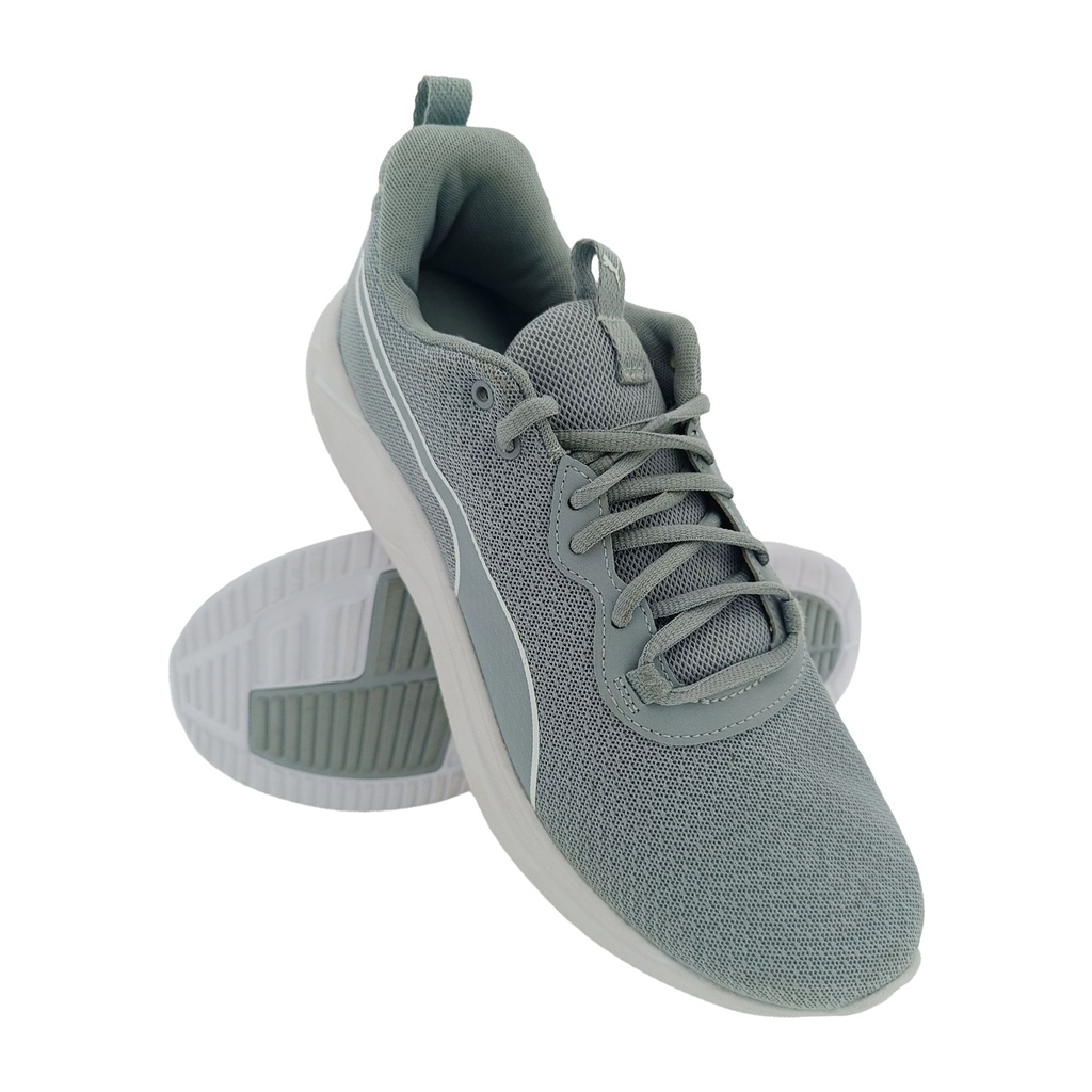 PUMA 37703608 L.GREY/WHITE MEN'S SPORT SHOE