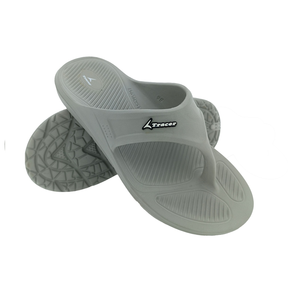 TRACER PLATFORM-400 GREY MEN'S SLIPPER