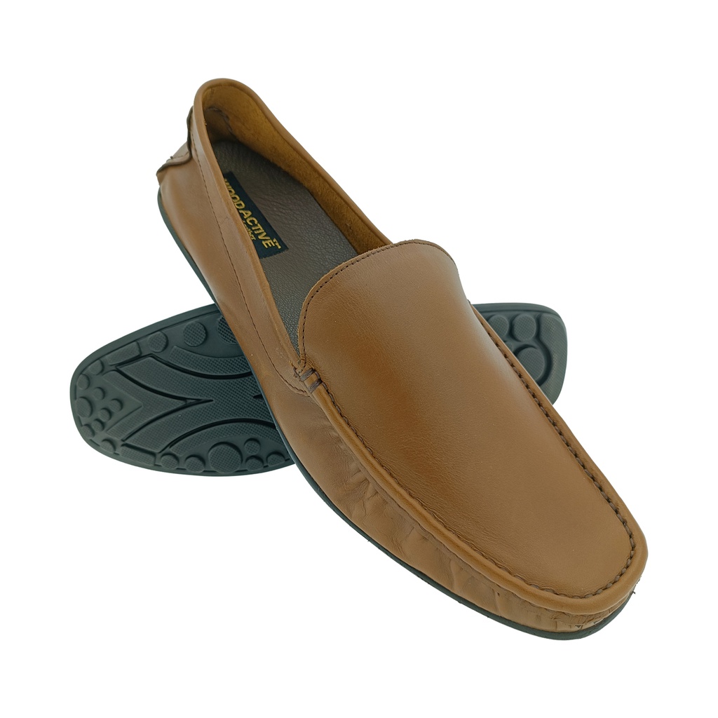 WOOD ACTIVE MX 77 BROWN MEN'S LETHER LOAFER