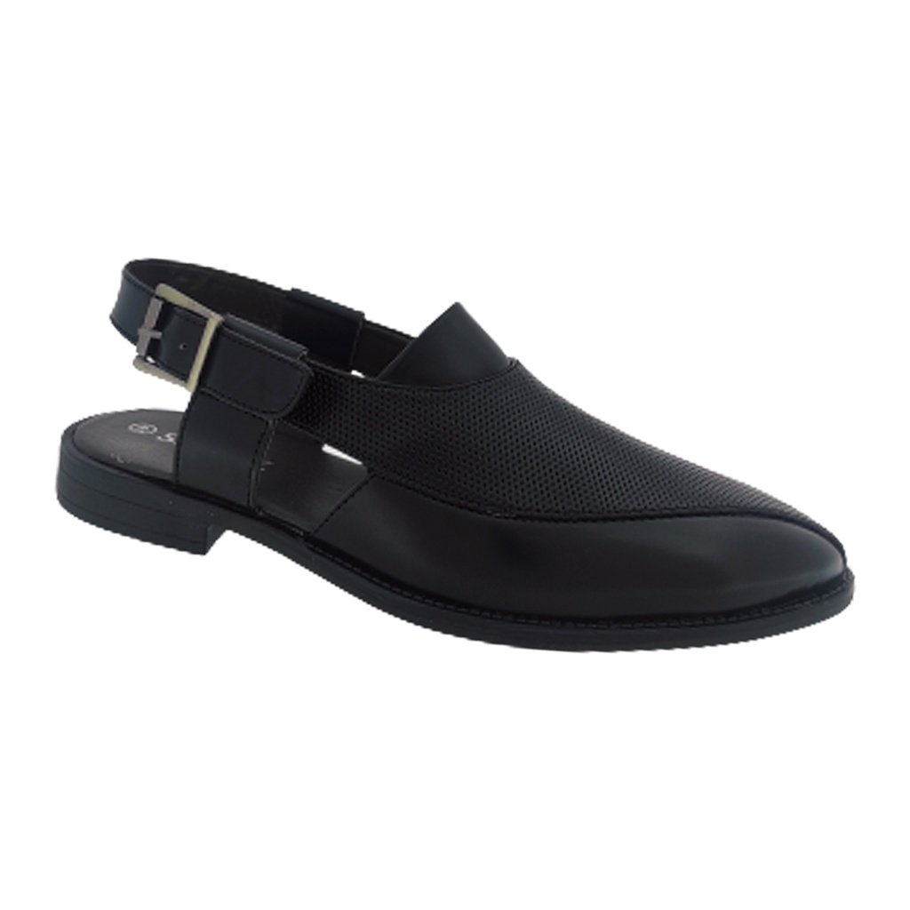 SHOOEZ 452 BLACK MEN'S PACK SANDAL