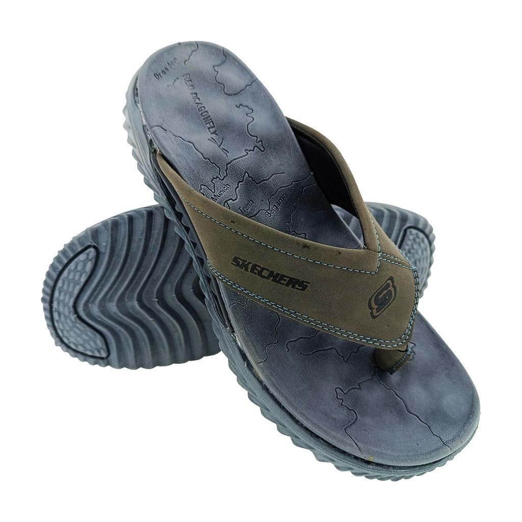 GREY MEN'S SLIPPER