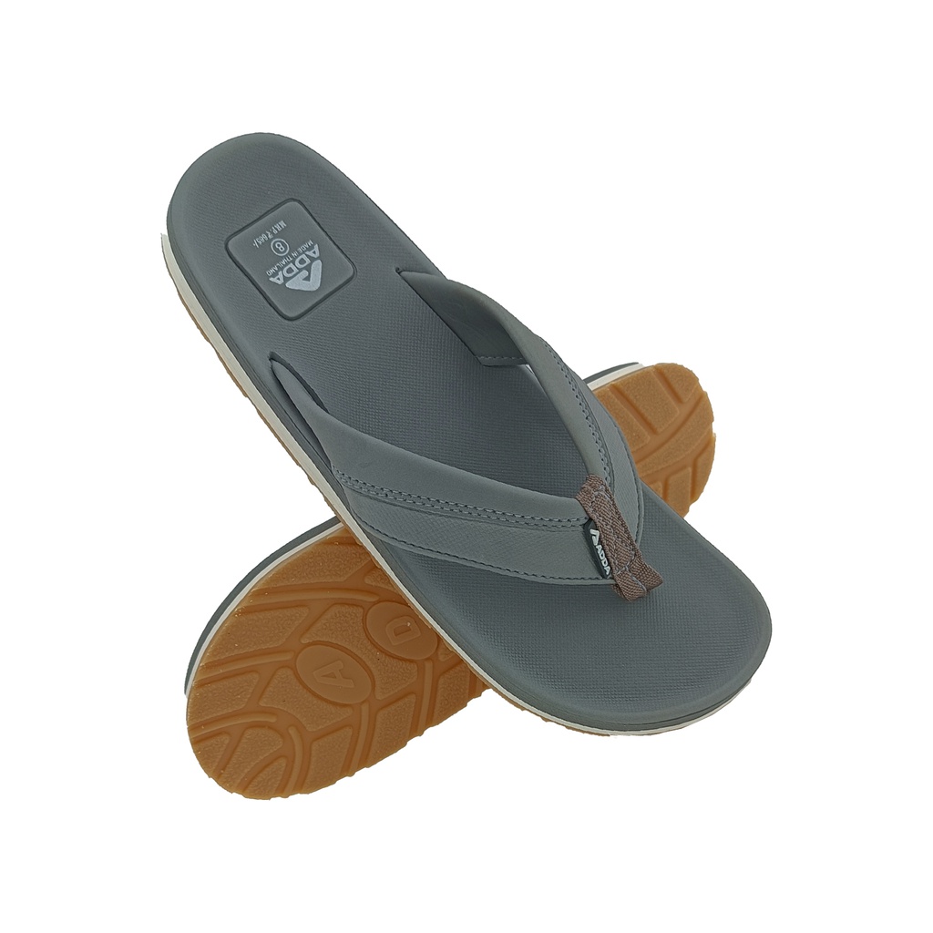 ADDA JAMES-1 GREY MEN'S SLIPPER