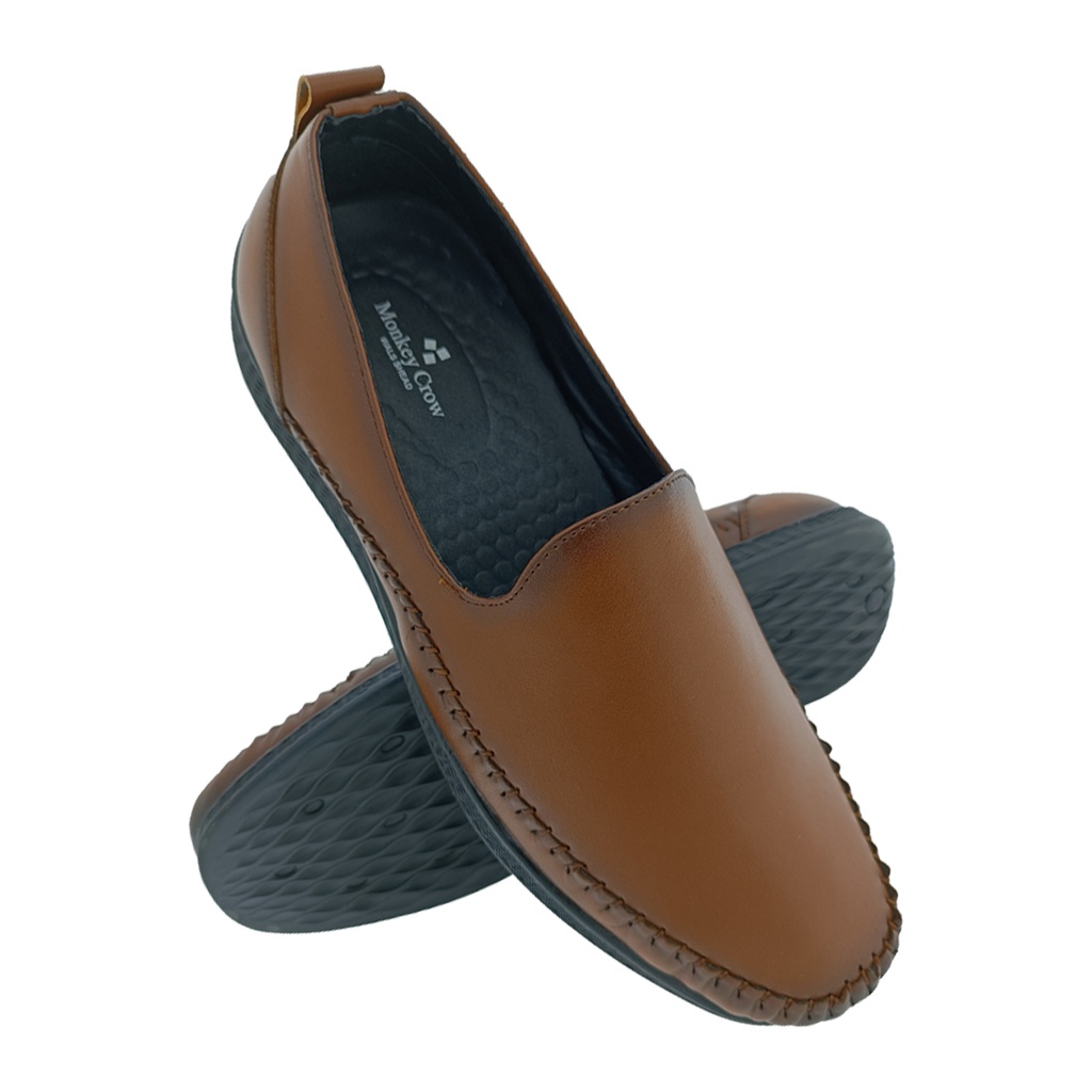 MONKEY CROW 3435 TAN MEN'S LOAFER