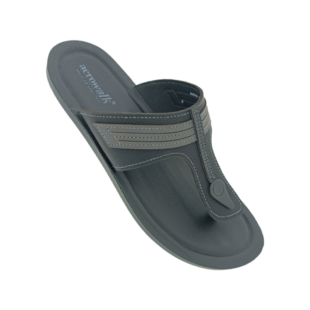 AEROWALK NV 38 BLACK MEN'S CHAPPAL