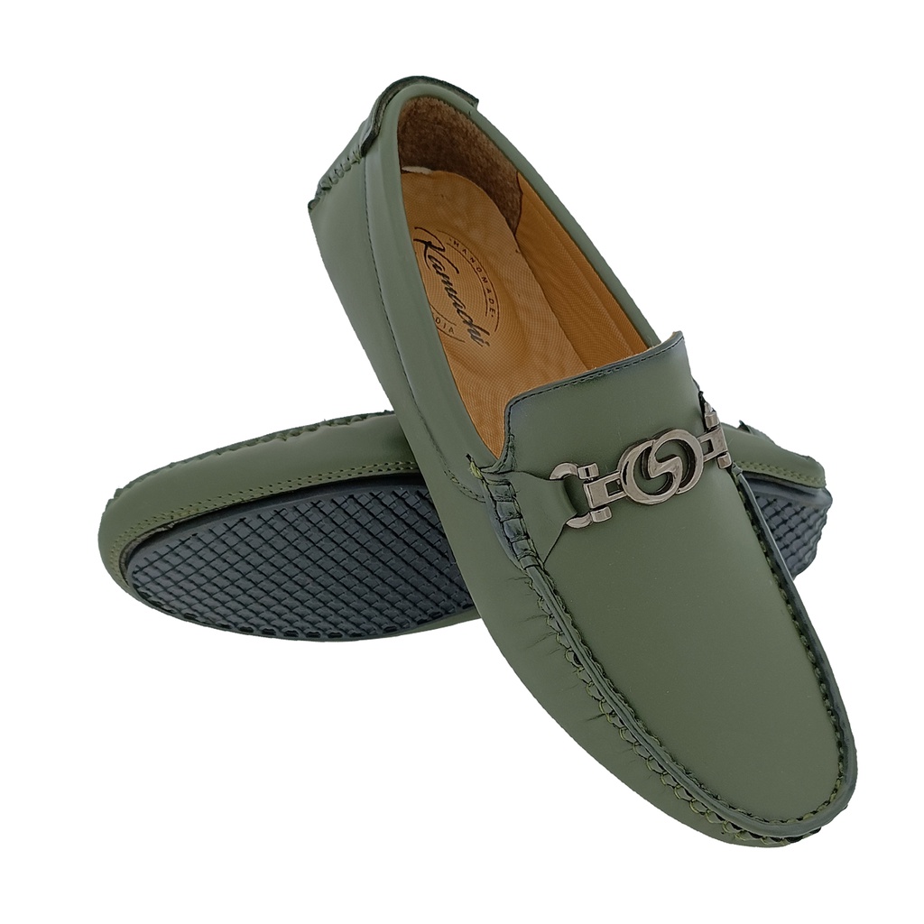 KAMACHI 1126 OLIVE MEN'S LOAFER