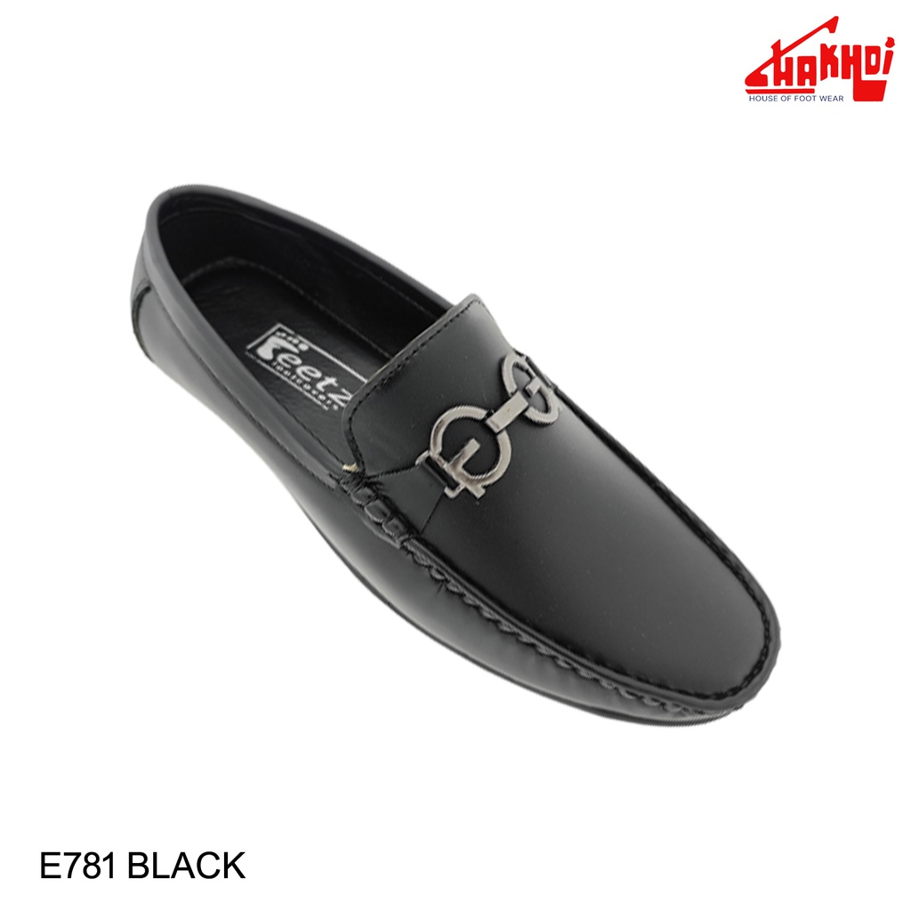 EETZ 1225 BLACK MENS CASUAL LOAFER