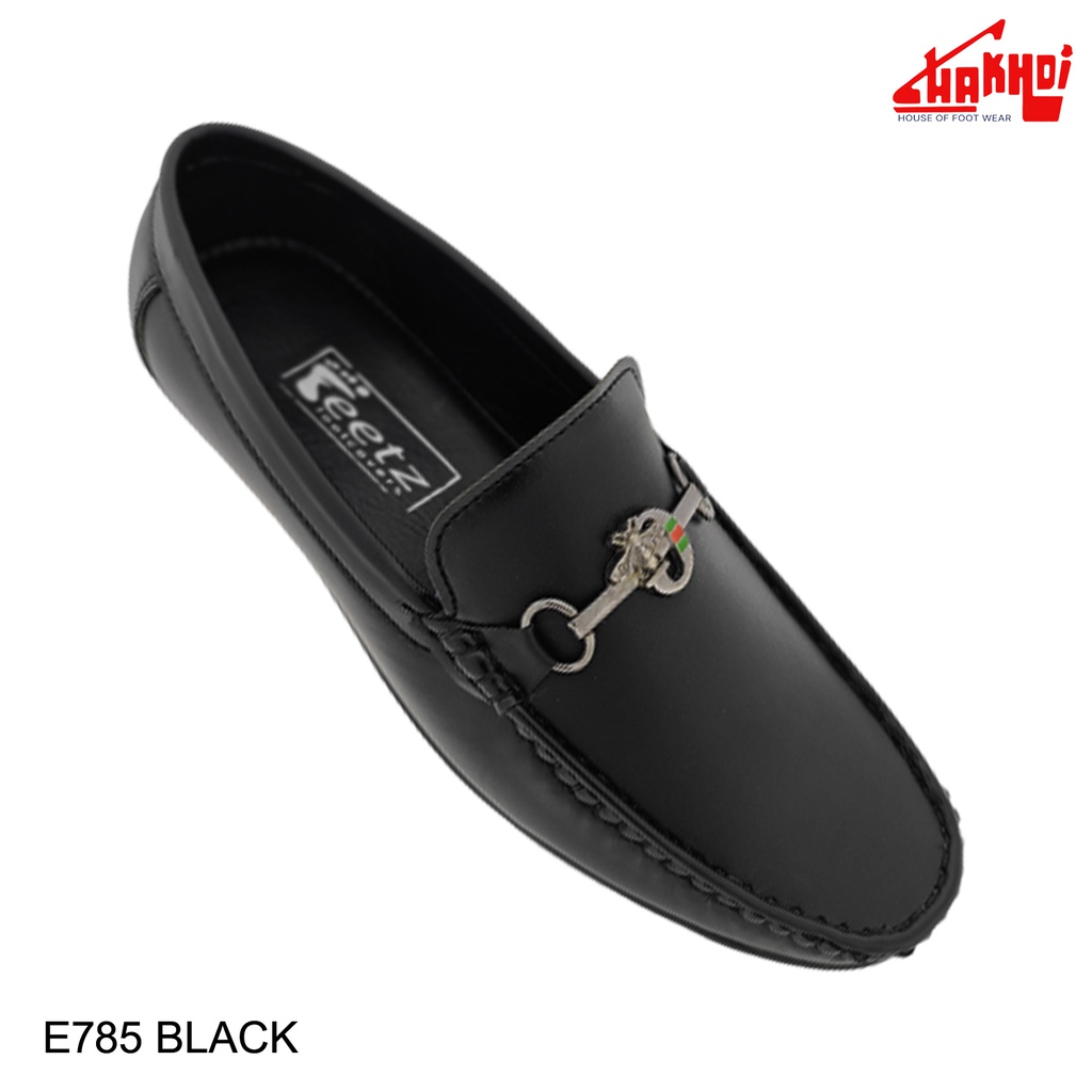 EETZ 1003 BLACK MENS CASUAL LOAFER