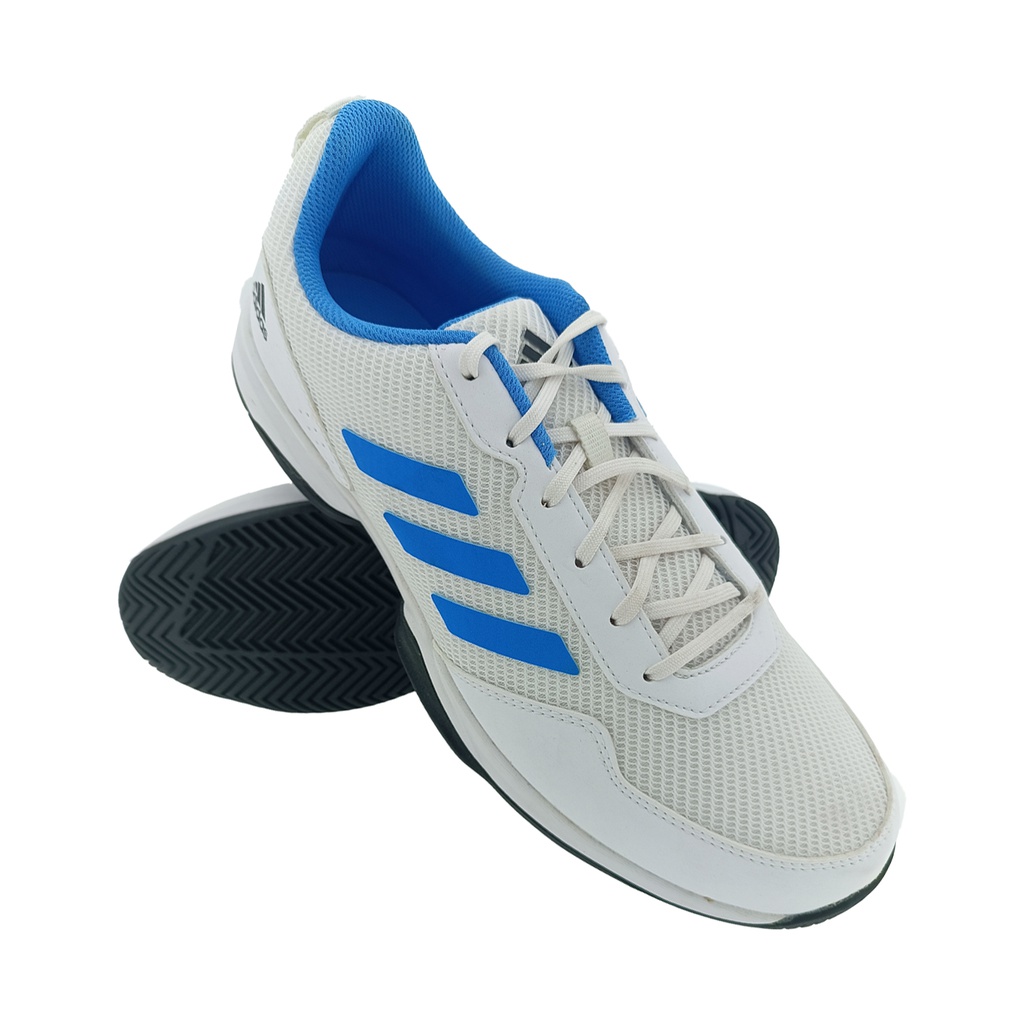 ADIDAS GB2724 WHITE/SKY MENS SPORTS SHOE LACEUP