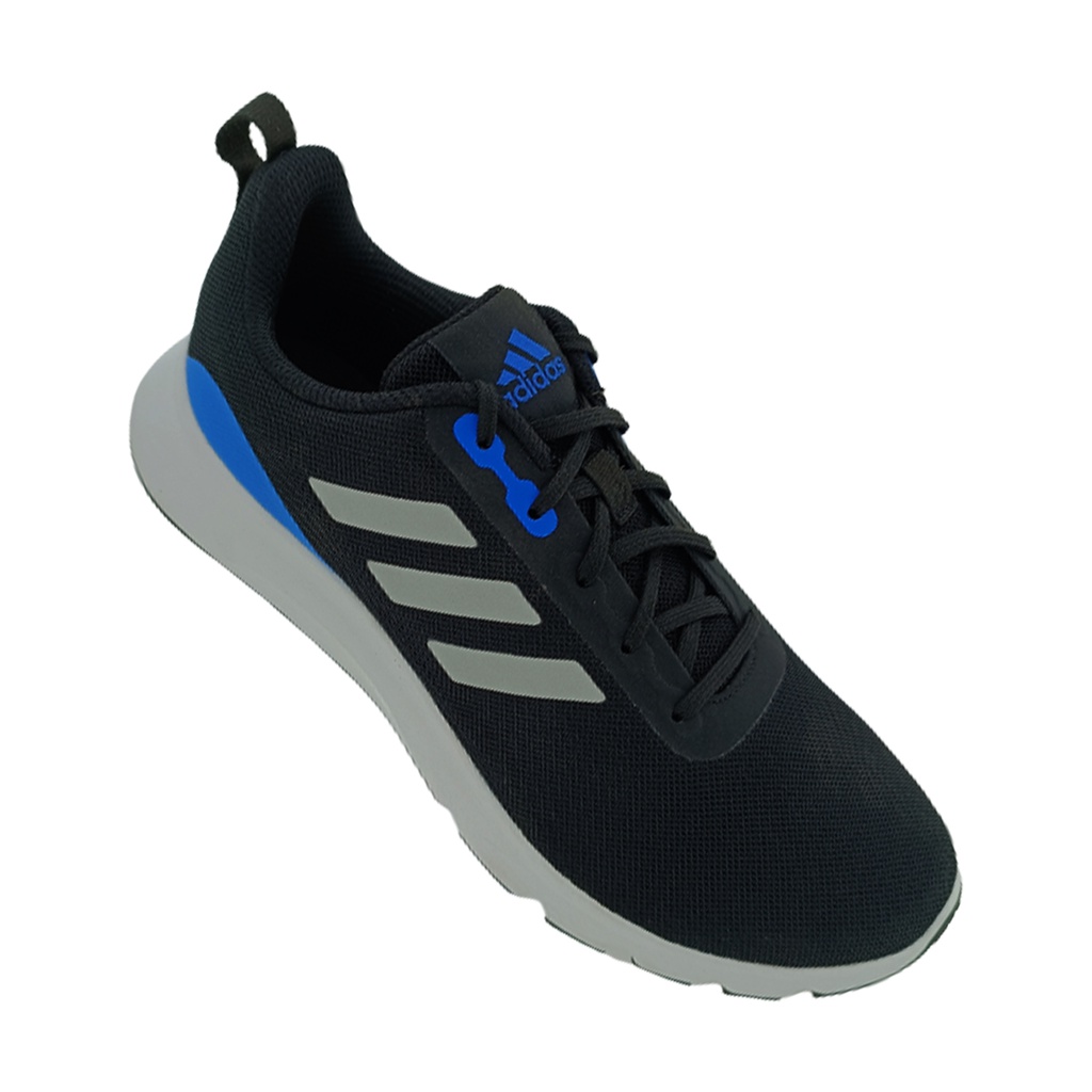 ADIDAS GB2490 BLACK/SKY MENS SPORTS SHOE LACEUP