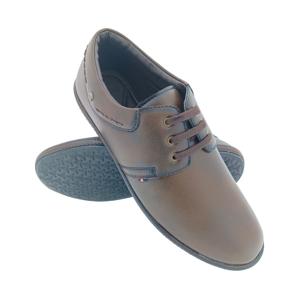 WALKERS 2176 BROWN LACE UP MEN'S CASUEL SHOE