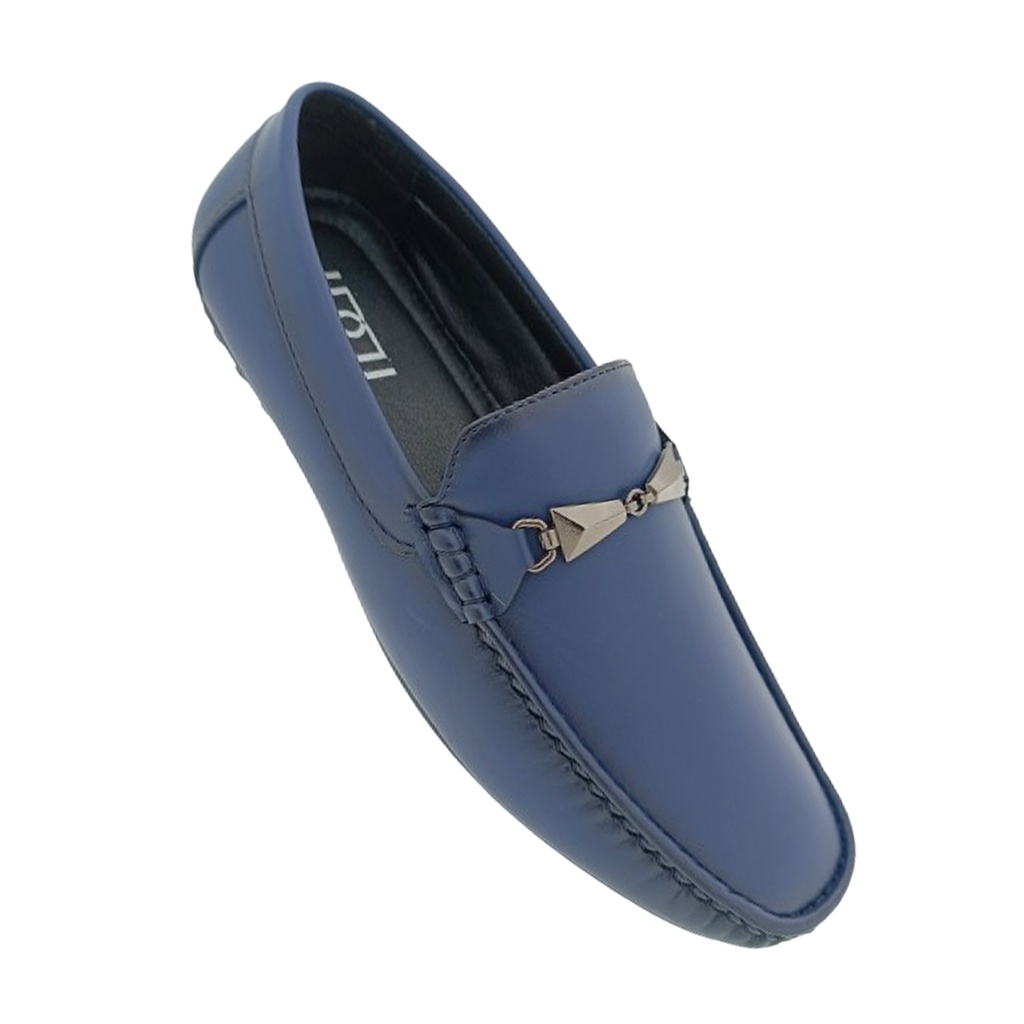 IDDI 701 BLUE MEN'S BORDER LOAFER