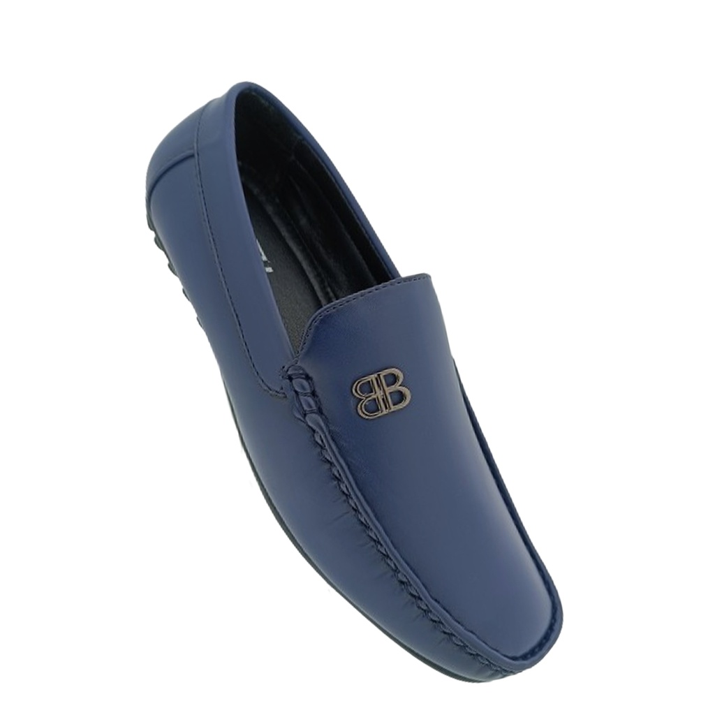 IDDI 706 BLUE MENS BORDER LOAFER