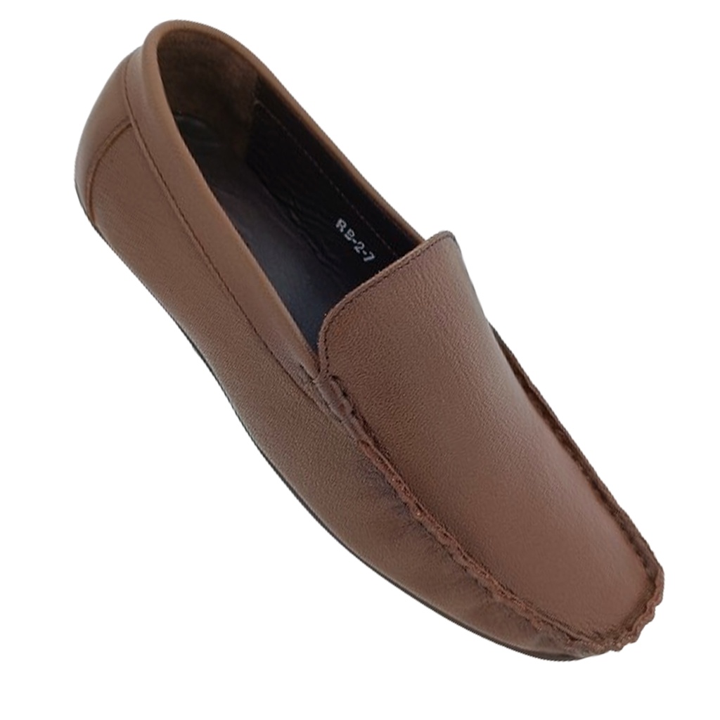 IDDI RUBY-2 BROWN MEN'S LEATHER LOAFER SHOE