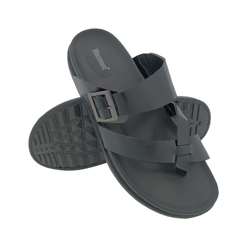 MACONNER 11003 BLACK MEN'S CHAPPAL