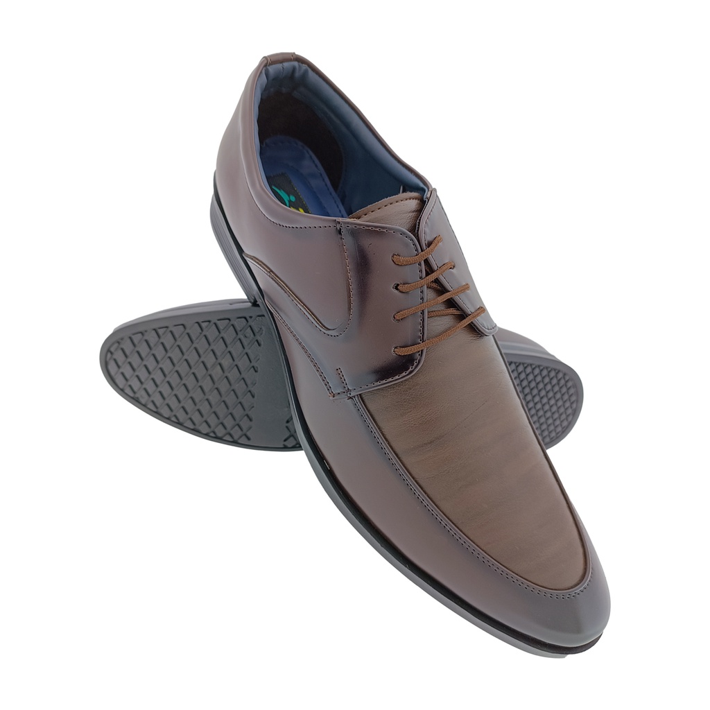 TRYIT 3645 BROWN MENS FORMAL SHOE