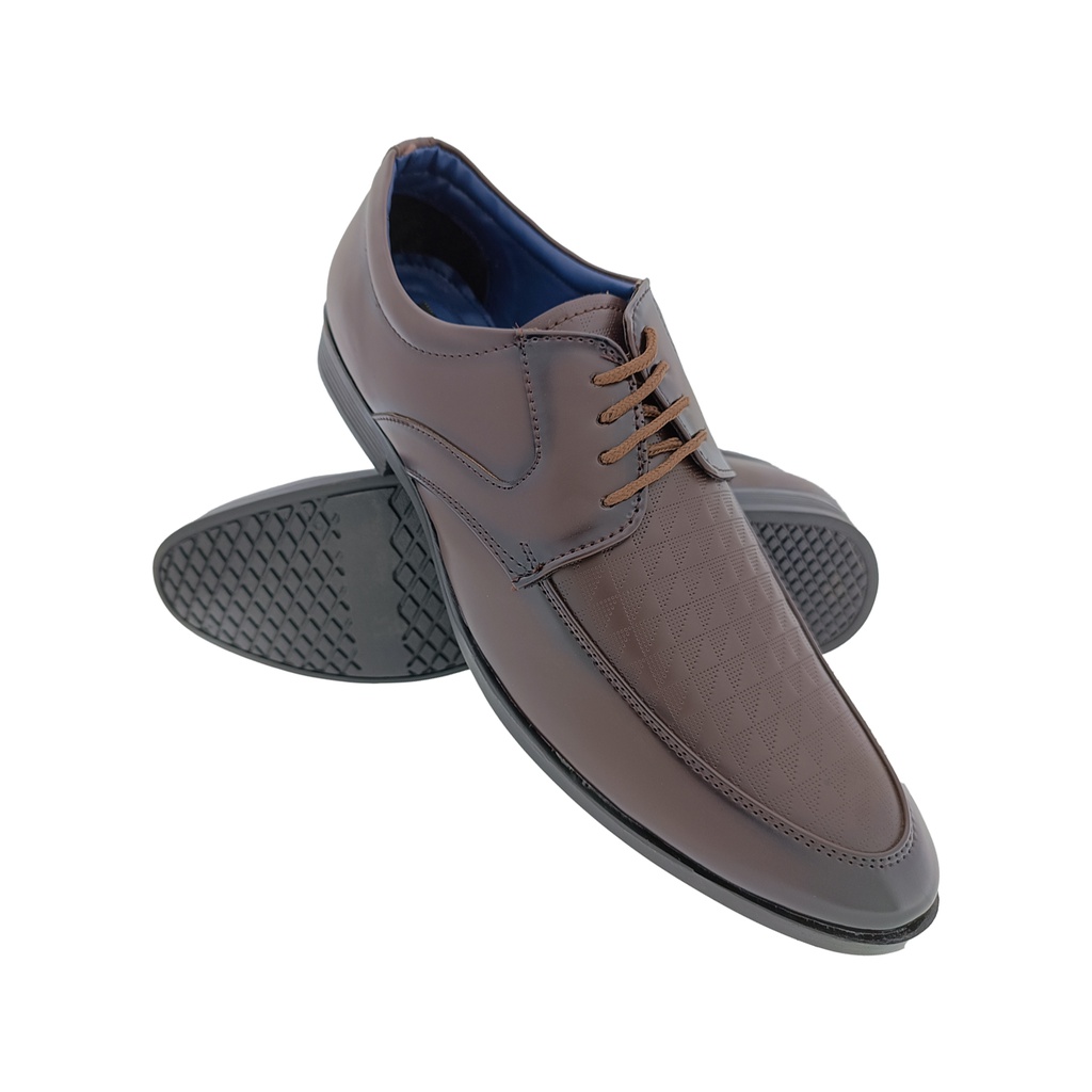 TRYIT 3614 BROWN MENS FORMAL SHOE